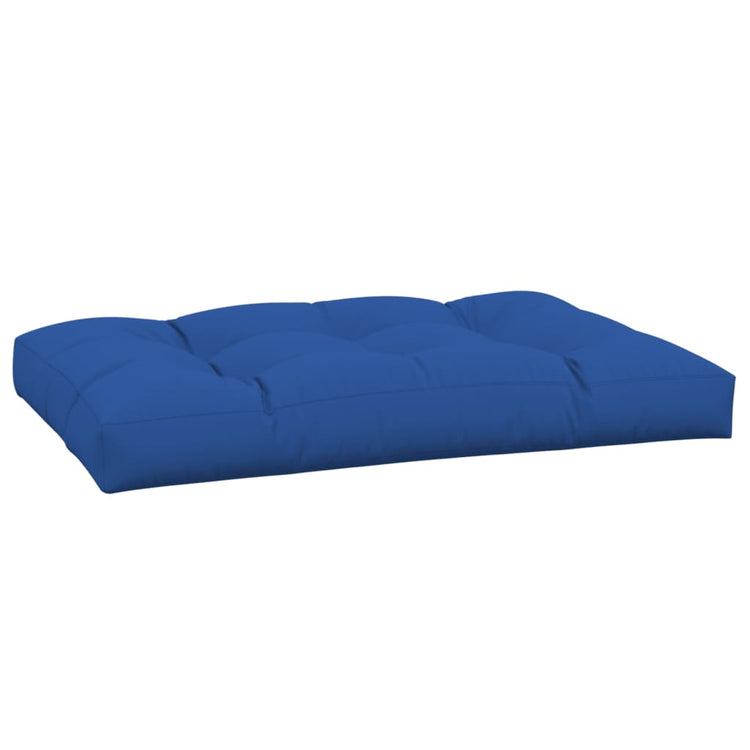 VidaXL Palettenkissen 120x80x12 cm Stoff Königsblau