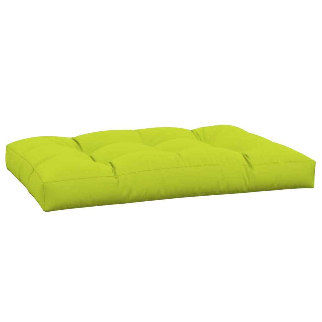 VidaXL Palettenkissen 120x80x12 cm Stoff hellgrün