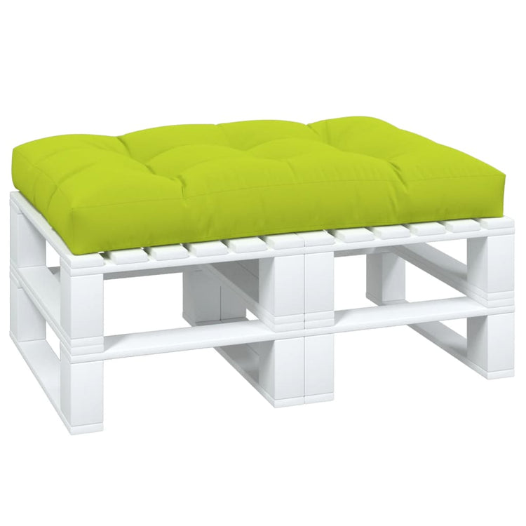 VidaXL Palettenkissen 120x80x12 cm Stoff hellgrün