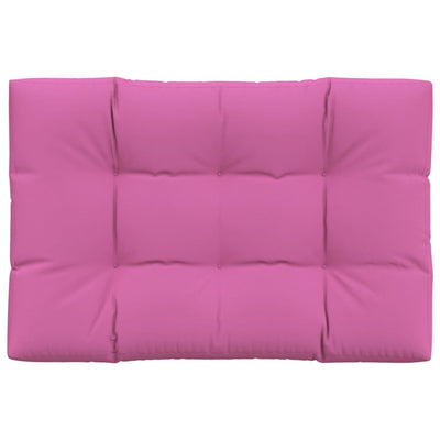 Vidaxl Palettenkissen 120x80x12 cm Stoff rosa