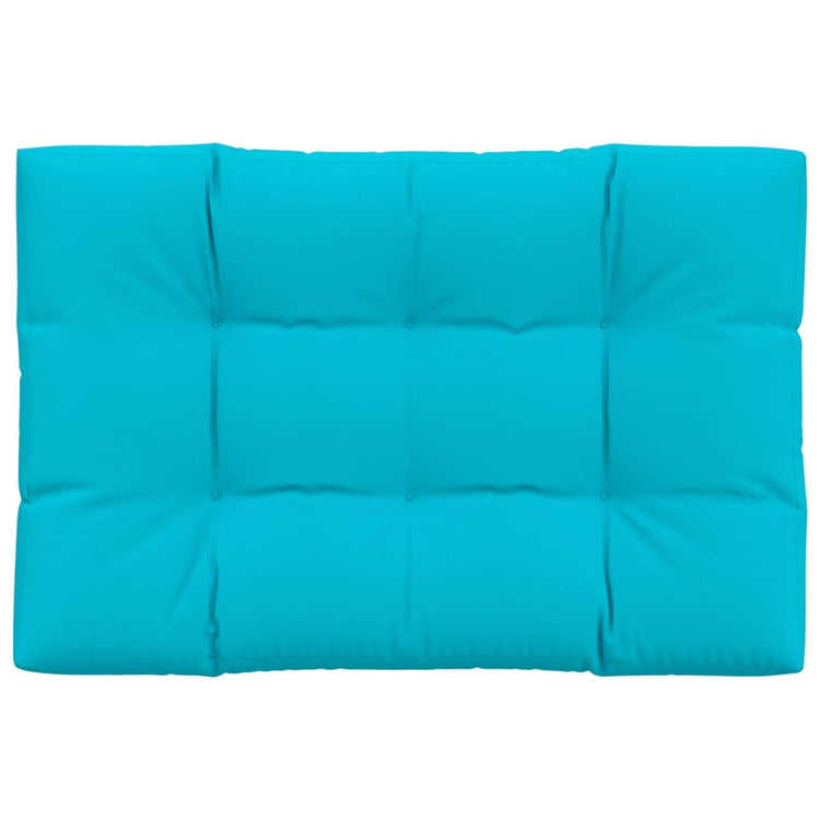 VIDAXL -Palettenkissen 120x80x12 cm Stoff Türkis