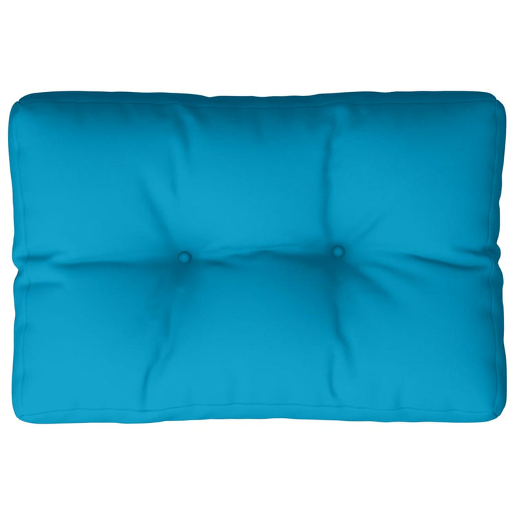 Vidaxl Palettenkissen 50x40x12 cm Stoff hellblau