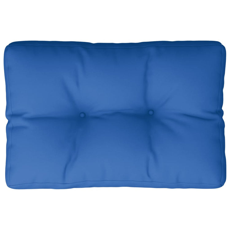 Vidaxl Palettenkissen 50x40x12 cm Fabric Royal Blau