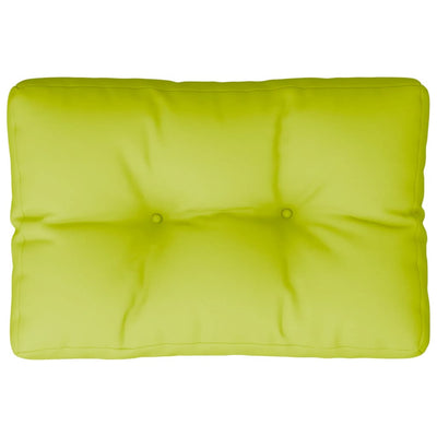 Vidaxl Palettenkissen 50x40x12 cm Stoff klar grün