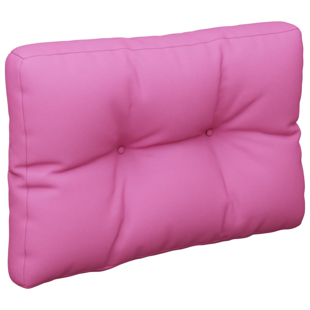 Vidaxl Palettenkissen 50x40x12 cm Stoff rosa