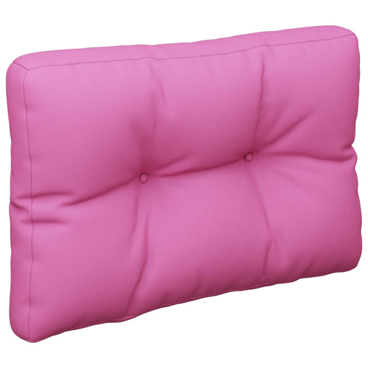 Vidaxl Palettenkissen 50x40x12 cm Stoff rosa