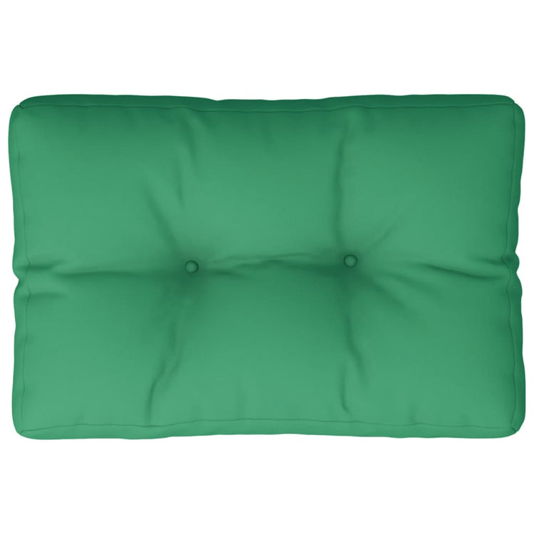 VidaXL Palettenkissen 60x40x12 cm Stoff grün