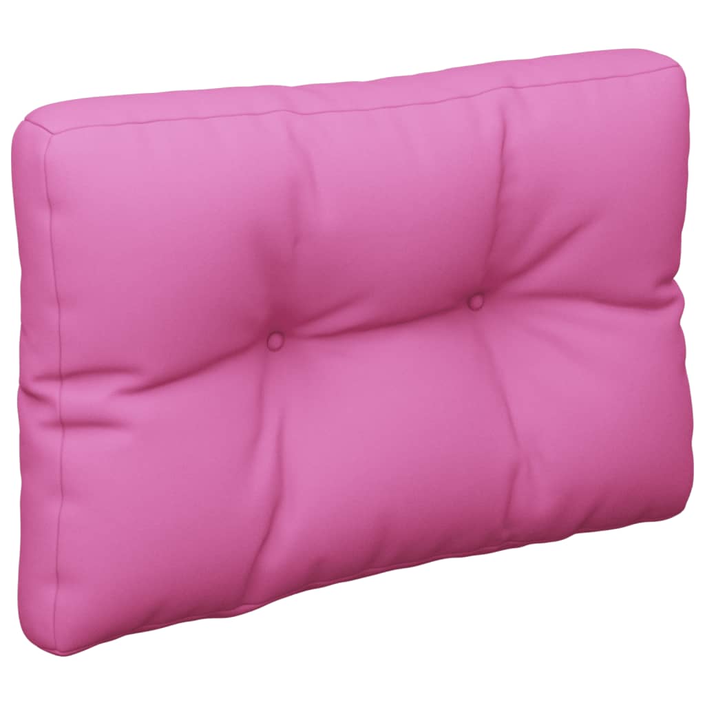 Vidaxl Palettenkissen 60x40x12 cm Stoff rosa