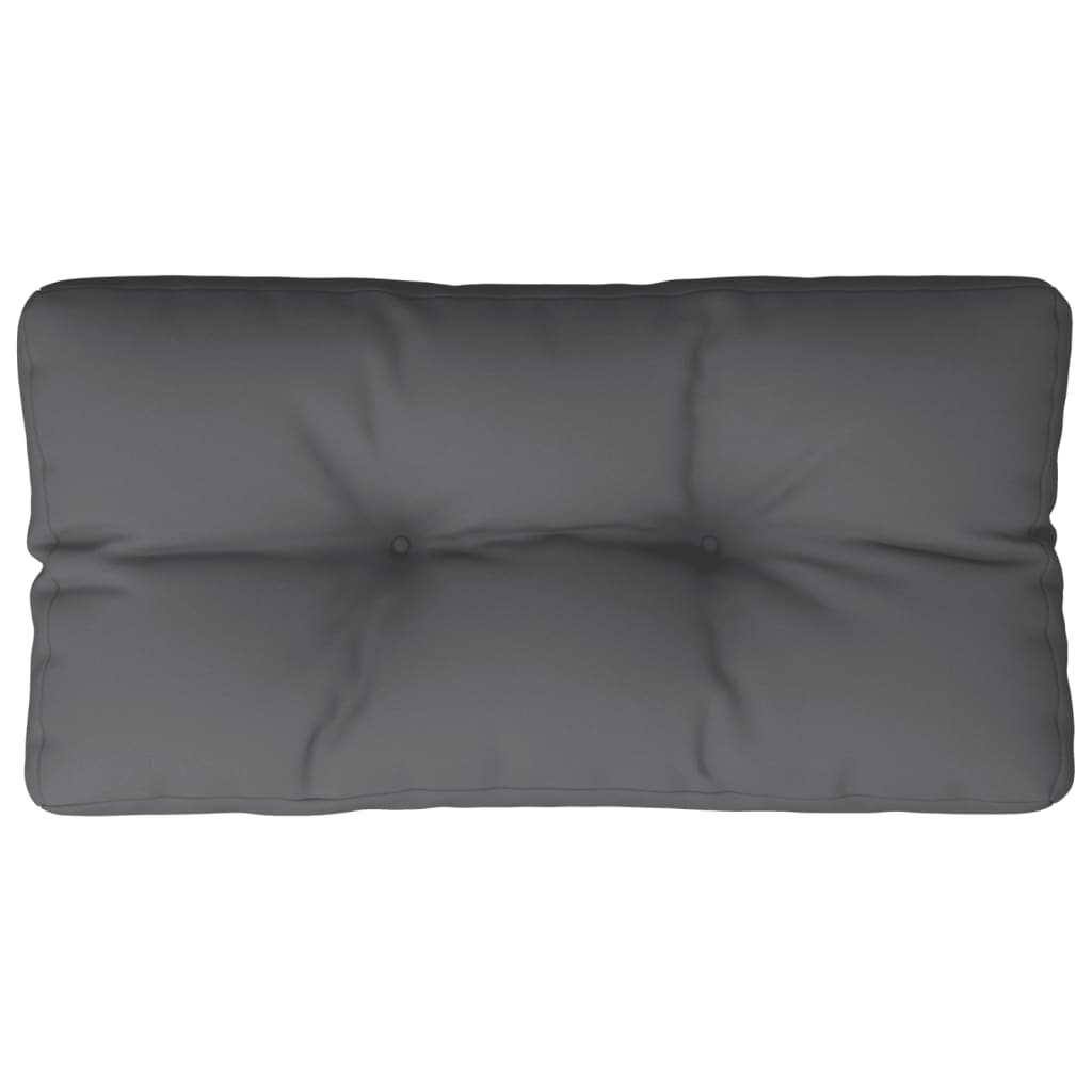 VIDAXL -Palettenkissen 70x40x12 cm Stoffanthrazit -Colored