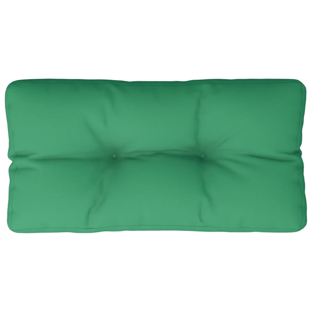 VIDAXL -Palettenkissen 70x40x12 cm Stoff grün