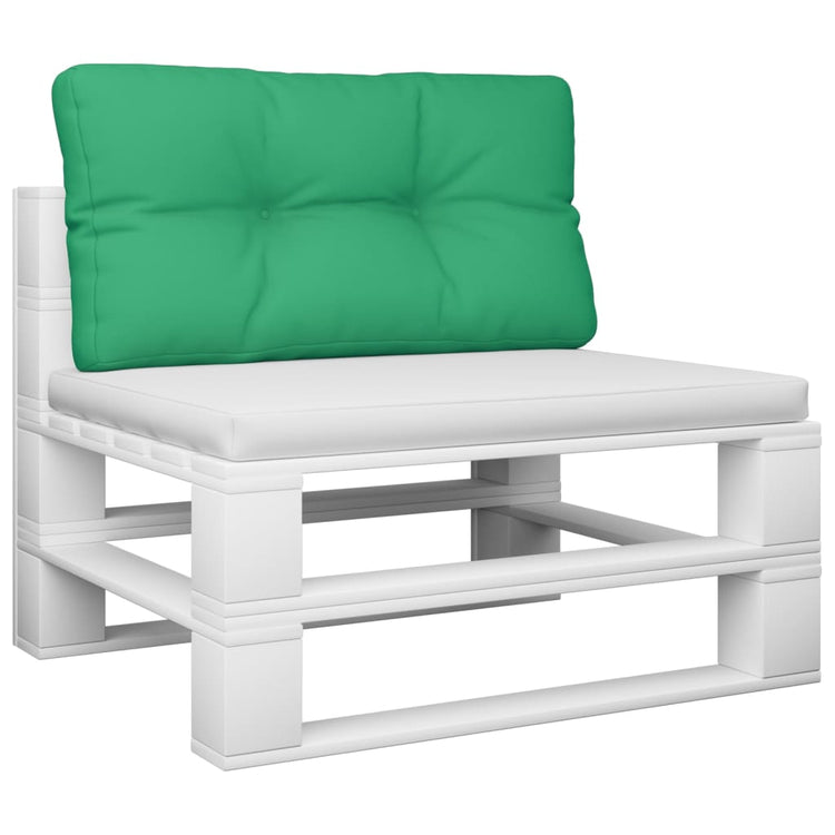VIDAXL -Palettenkissen 70x40x12 cm Stoff grün