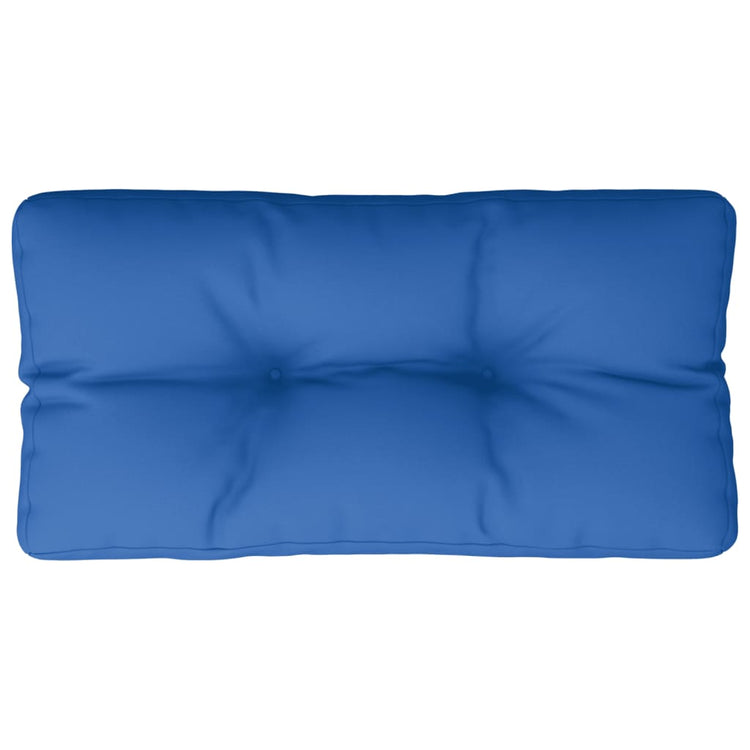 Vidaxl Palettenkissen 70x40x12 cm Fabric Royal Blau