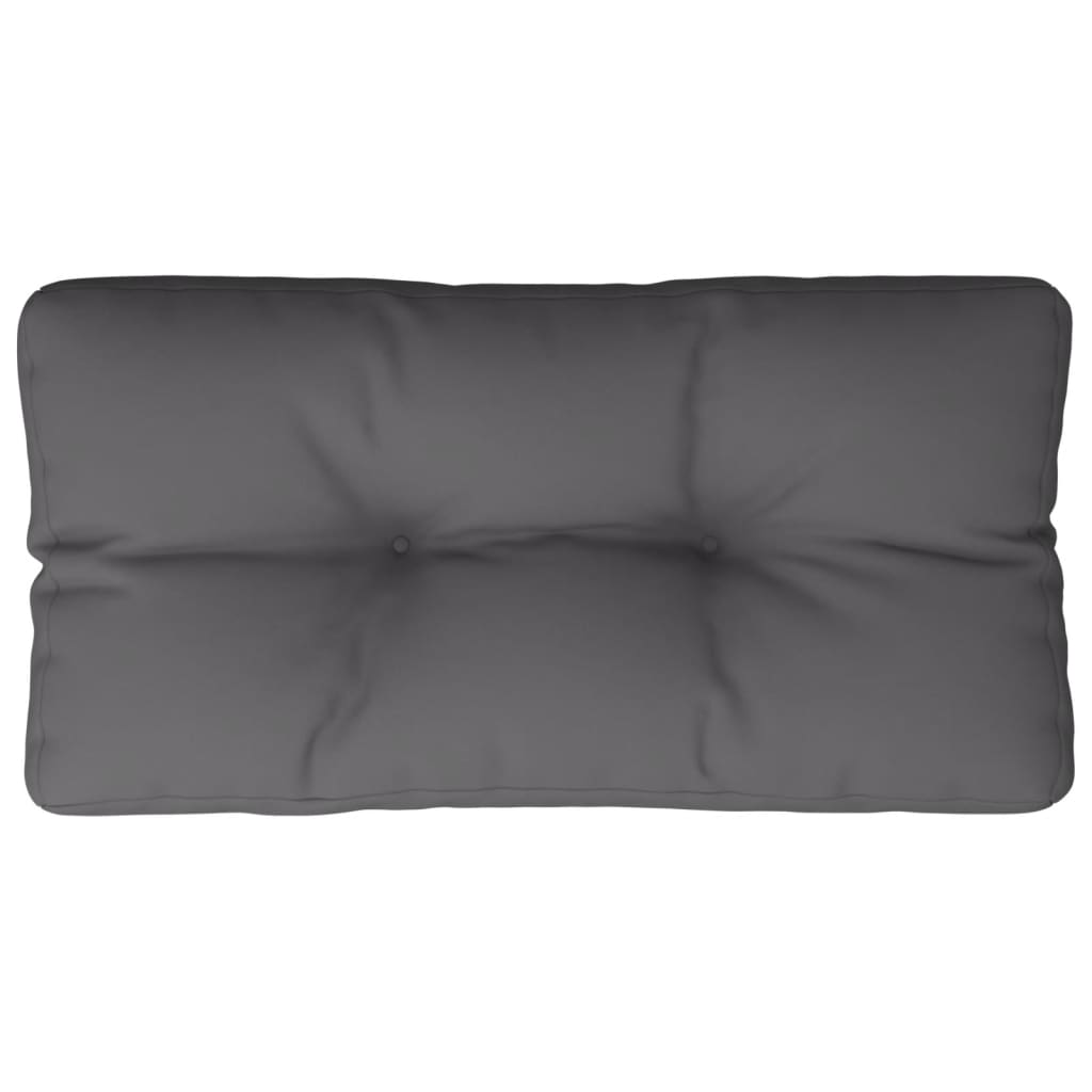 VIDAXL -Palettenkissen 80x40x12 cm Stoffanthrazit -Colored