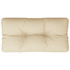 VidaXL Palettenkissen 80x40x12 cm Stoff beige