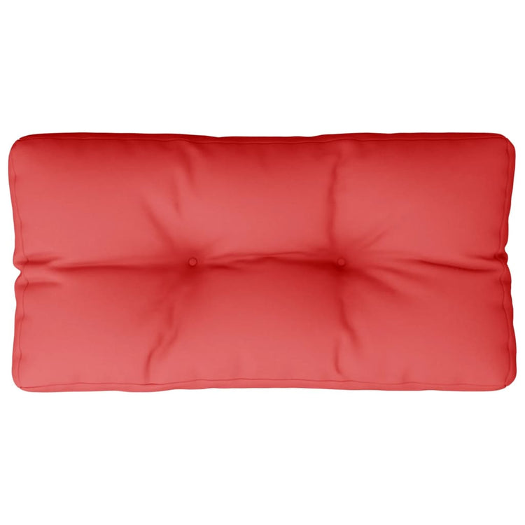Vidaxl Palettenkissen 80x40x12 cm Stoff rot