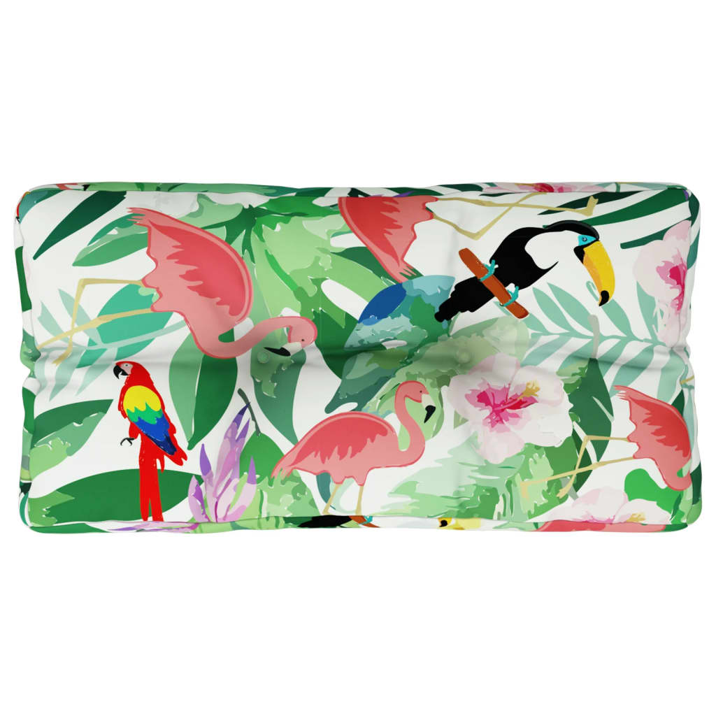 VIDAXL -Palettenkissen 80x40x12 cm Fabric Multi -Colored