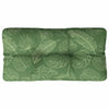 VidaXL Palettenkissen Blattmuster 80x40x12 cm Stoff