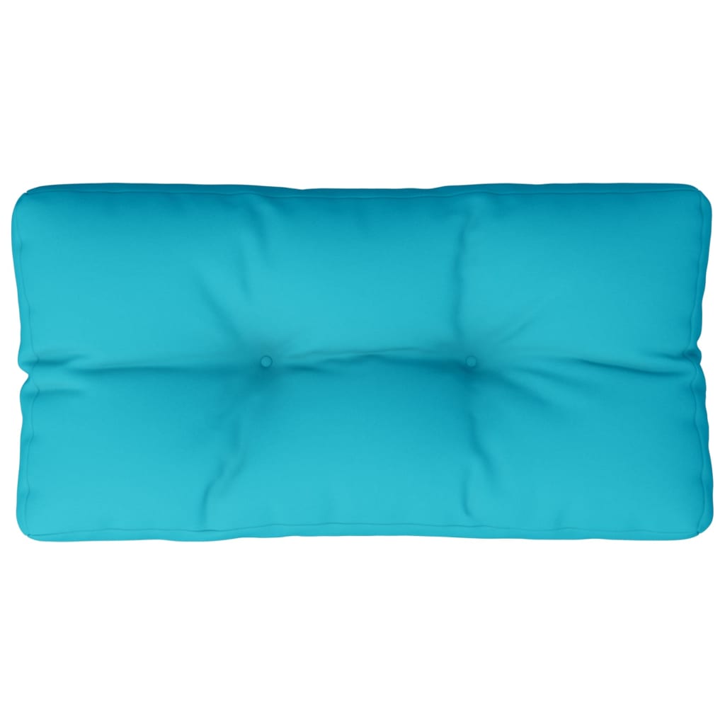 Vidaxl Palettenkissen 80x40x12 cm Stoff Türkis