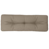 VIDAXL -Palettenkissen 120x40x12 cm Stofftaupe
