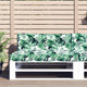 VIDAXL -Palettenkissen 120x40x12 cm Stoffblattmuster