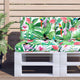 VIDAXL -Palettenkissen 2 ST Fabric Multi -Gelegenheiten