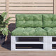 Vidaxl Palettenkissen 2 ST Fabric Blattmuster