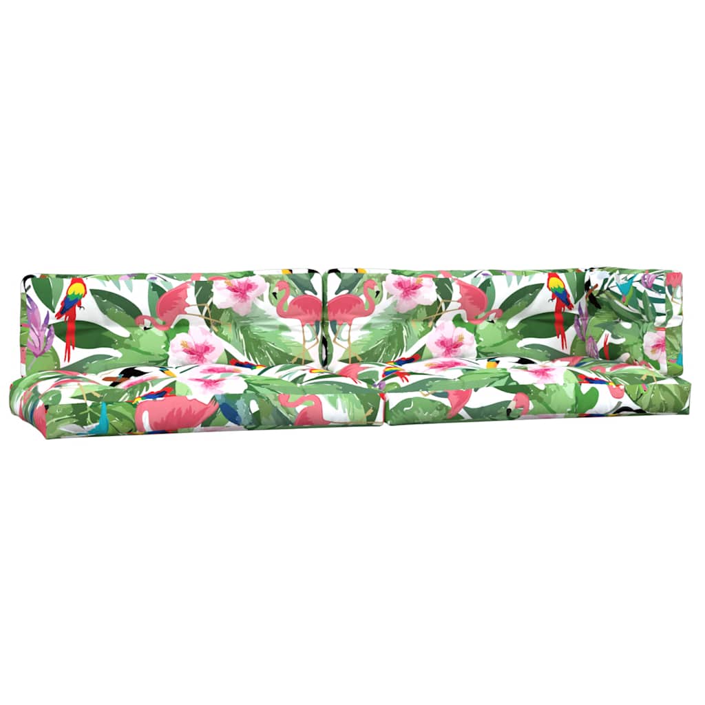VIDAXL -Palettenkissen 5 ST Fabric Multi -Deled