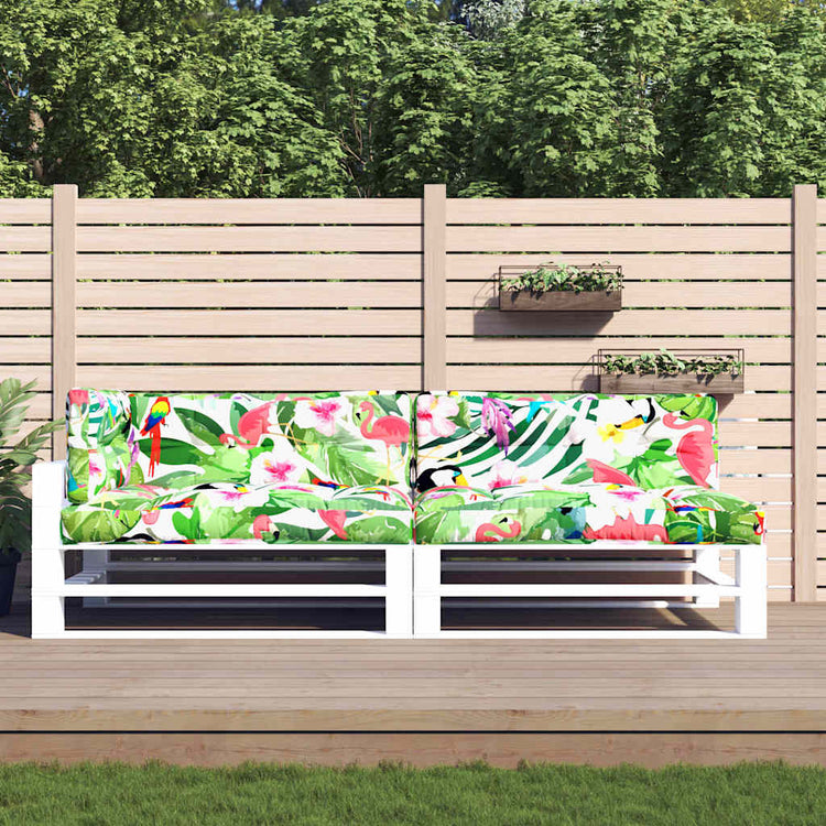 VIDAXL -Palettenkissen 5 ST Fabric Multi -Deled