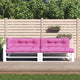 Vidaxl Palettenkissen 5 St. Stoff rosa