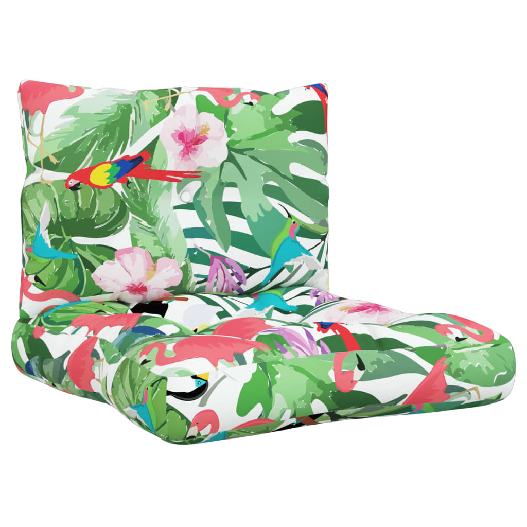 VIDAXL -Palettenkissen 2 St. Oxford Fabric Multi -Colored
