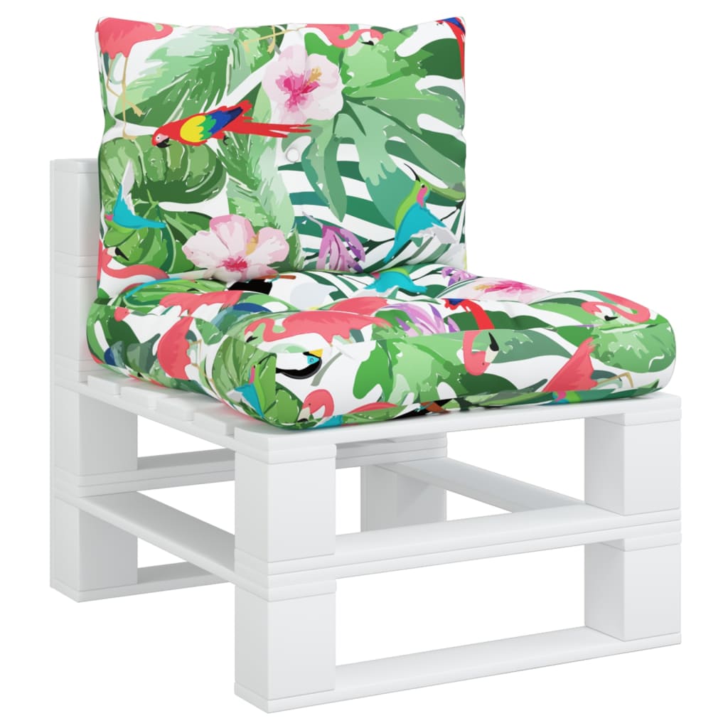 VIDAXL -Palettenkissen 2 St. Oxford Fabric Multi -Colored