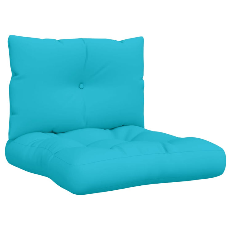 Vidaxl Palettenkissen 2 St. Oxford Fabric Turquoise