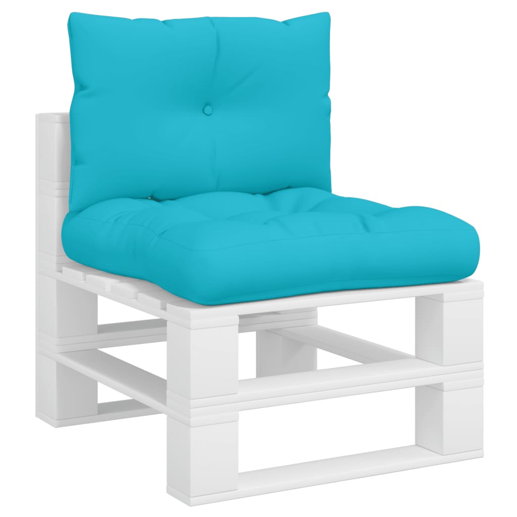 Vidaxl Palettenkissen 2 St. Oxford Fabric Turquoise