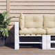 VidaXL Palettenkissen 3 Stück Stoff Beige