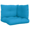 Vidaxl Palettenkissen 3 St. Stoff blau