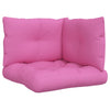 Vidaxl Palettenkissen 3 St. Oxford Stoff rosa