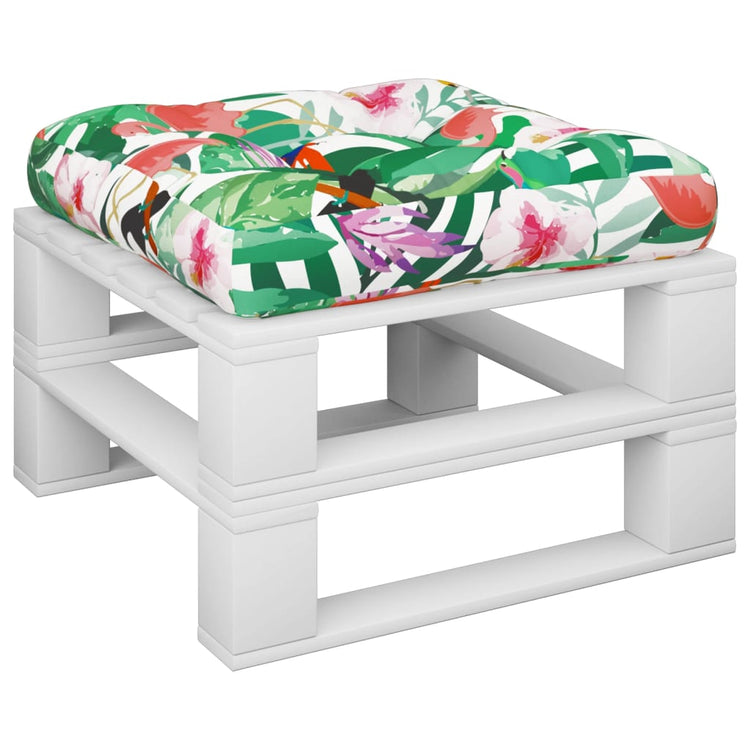 VIDAXL -Palettenkissen 60x61.5x10 cm Oxford Fabric Multi -Colored