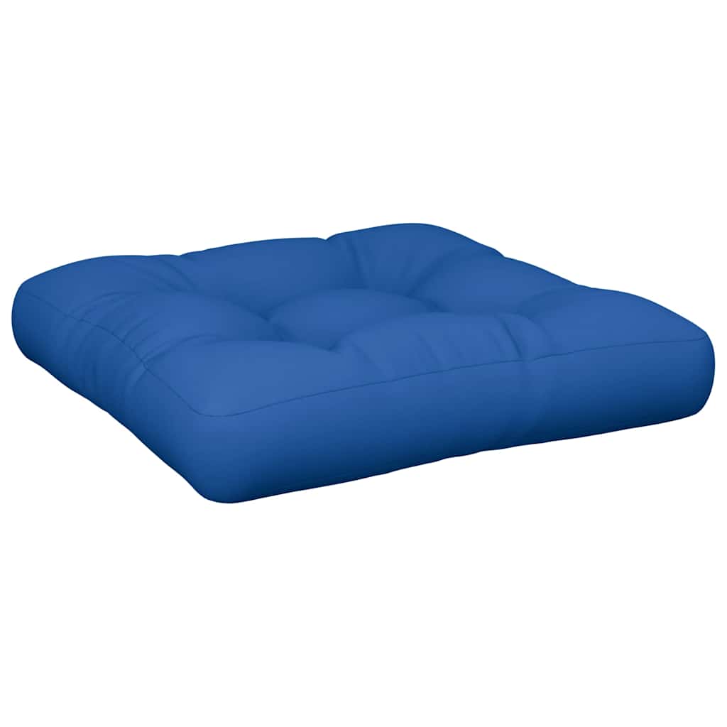 VidaXL Palettenkissen 58x58x10 cm Stoff blau