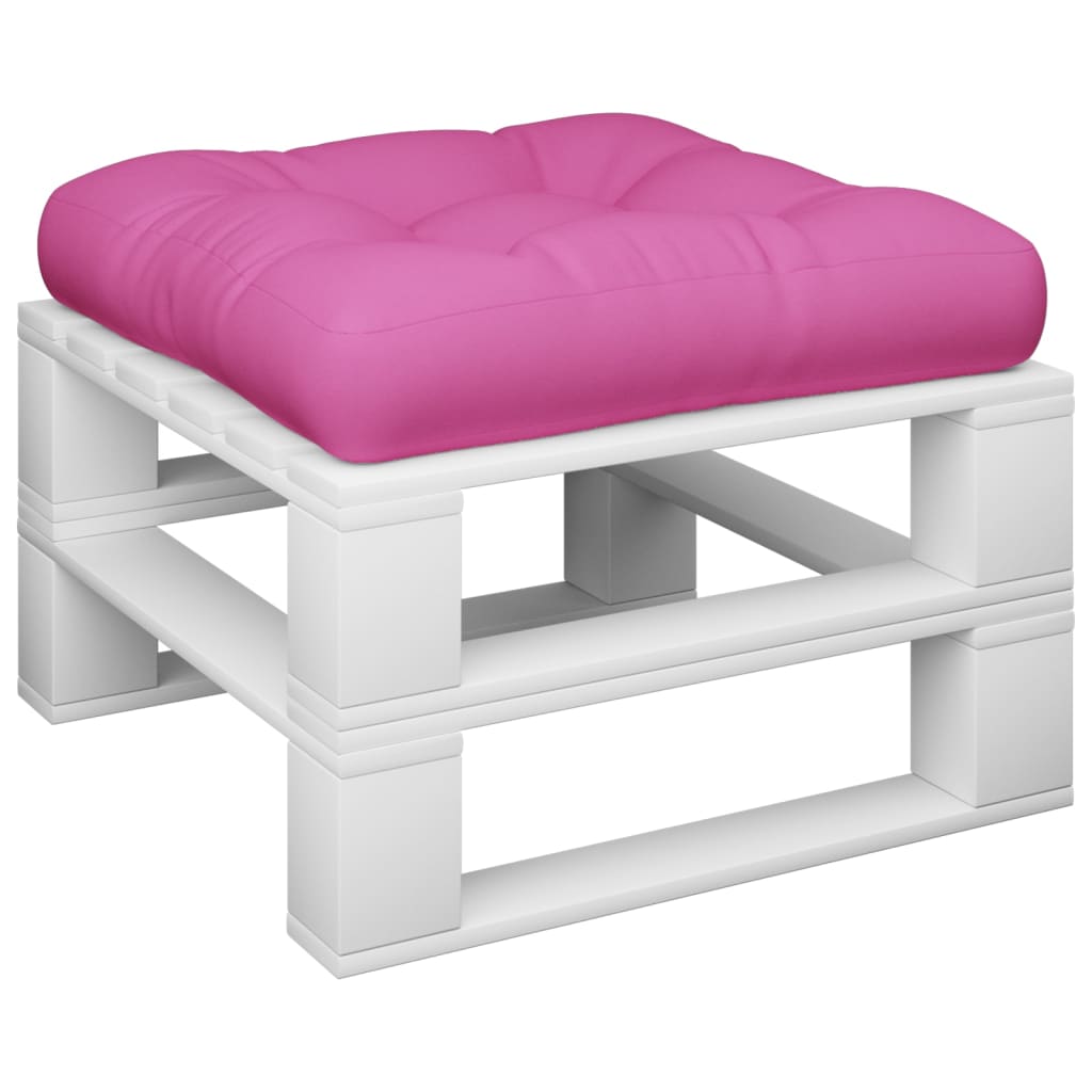 Vidaxl Palettenkissen 58x58x10 cm Oxford Stoff rosa