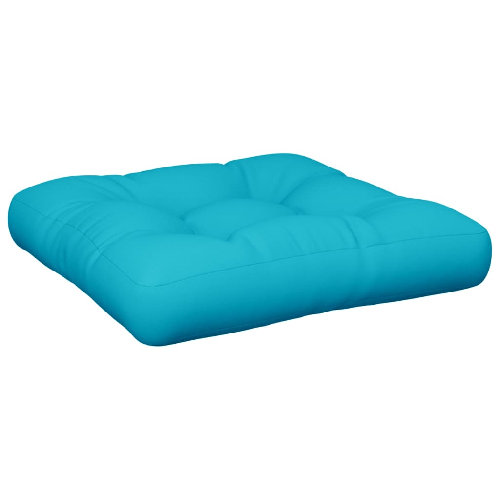 Vidaxl Palettenkissen 58x58x10 cm Oxford Fabric Turquoise