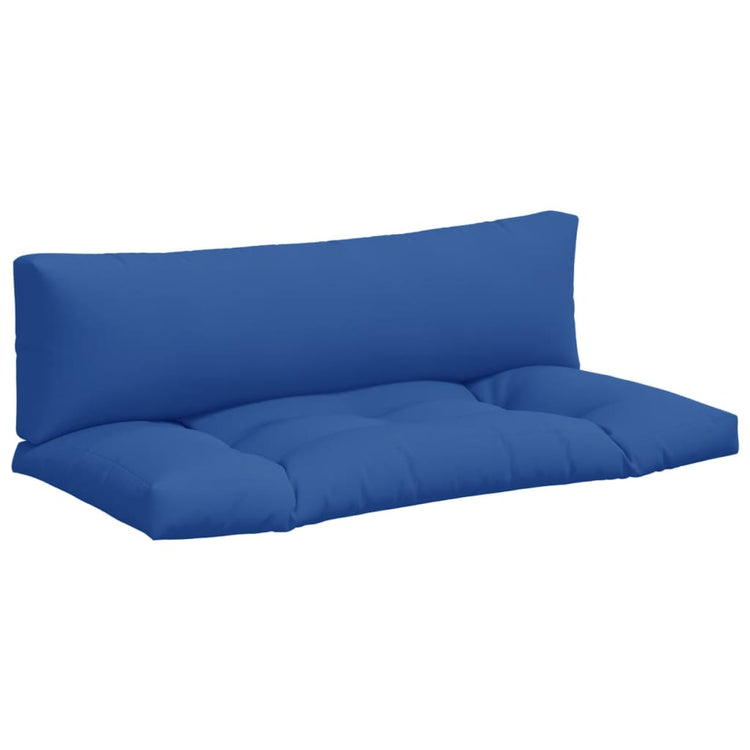Vidaxl Palettenkissen 2 St. Stoff hellblau