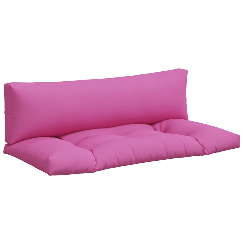 Vidaxl Palettenkissen 2 St. Oxford Stoff rosa