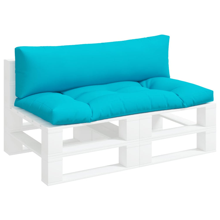 Vidaxl Palettenkissen 2 St. Oxford Fabric Turquoise