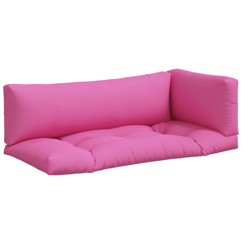VidaXL Palettenkissen 3 Stück Oxford-Stoff rosa