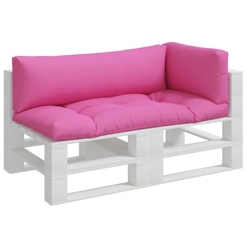 VidaXL Palettenkissen 3 Stück Oxford-Stoff rosa