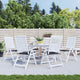 Vidaxl Gartenstuhlkissen 6 Stedcarn Muster 50x50x3 cm Stoff schwarz