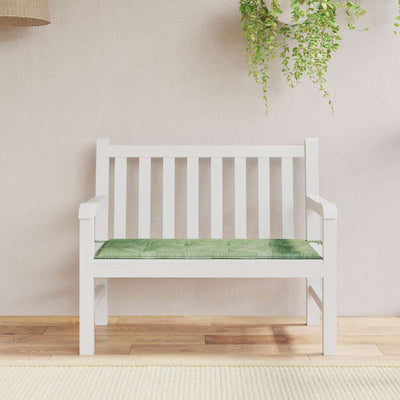 Vidaxl Garden Bench Kissen 100x50x3 cm Oxford Stoffblattmuster