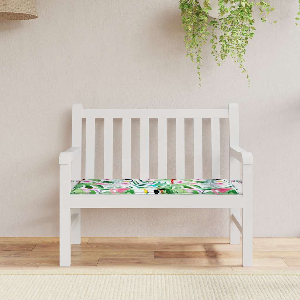Vidaxl Garden Bench Kissen 120x50x3 cm Oxford Stoff Multi -Colored