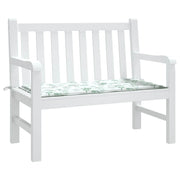 Vidaxl Garden Bench Kissen 120x50x3 cm Oxford Stoffblattmuster - afbeelding 3