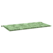 Vidaxl Garden Bench Kissen 120x50x3 cm Oxford Stoffblattmuster - afbeelding 2